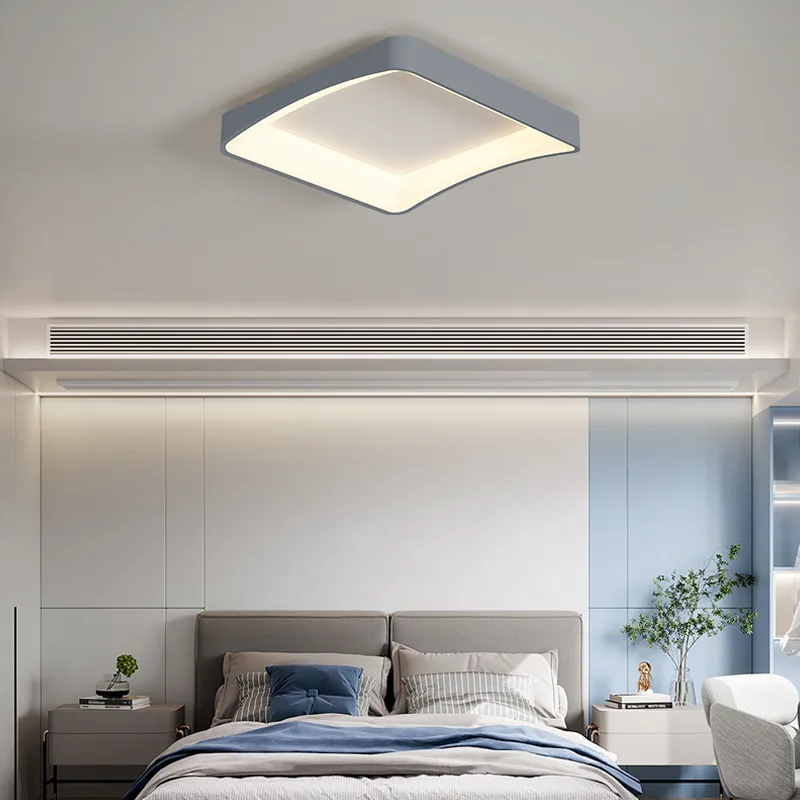 Luz de teto LED Tuya para casa inteligente pintada em rocha decorativa moderna