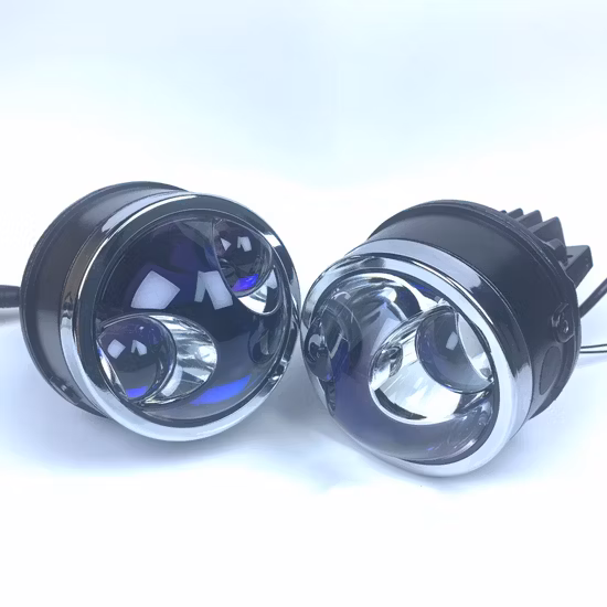 Farol de nevoeiro para carro automático projetor bi LED luz de nevoeiro