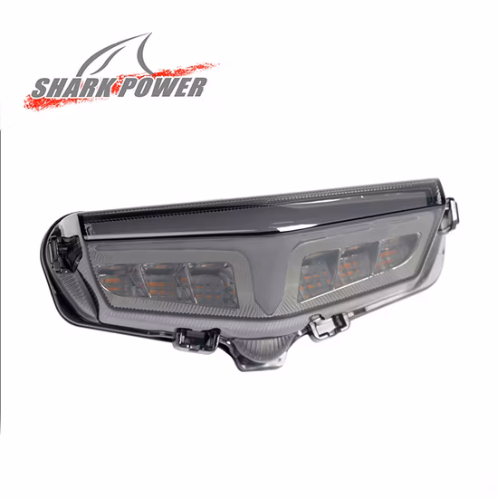 Acessórios para motocicleta, parte do corpo modificada, yamaha mt15, indicadores traseiros, lâmpada led automática